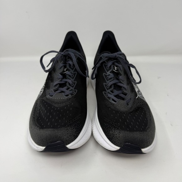 Hoka Mach 6 Mens 11.5 Black White Running Shoes Sneakers Athletic 1147790 BWHT - Picture 3 of 11